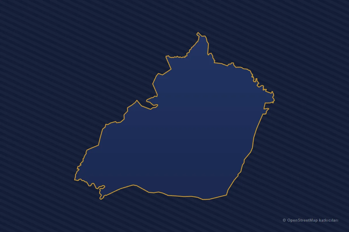 Harmancık konum haritası (Bursa)