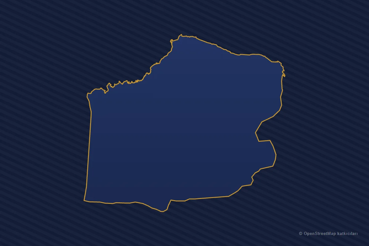 İznik konum haritası (Bursa)