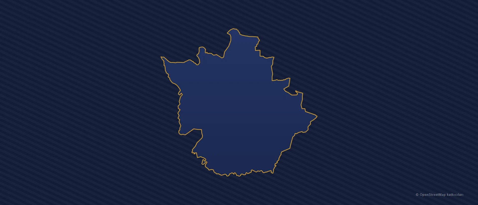 Büyükorhan konum haritası (Bursa)