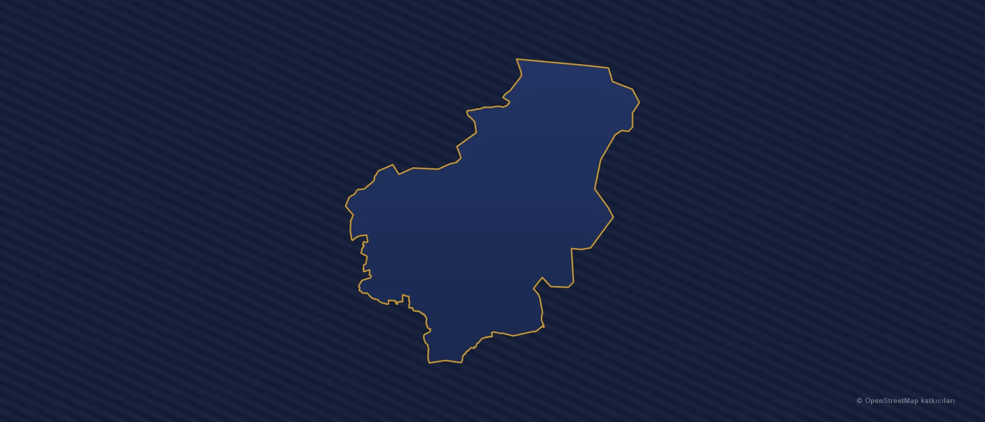 Gürsu konum haritası (Bursa)