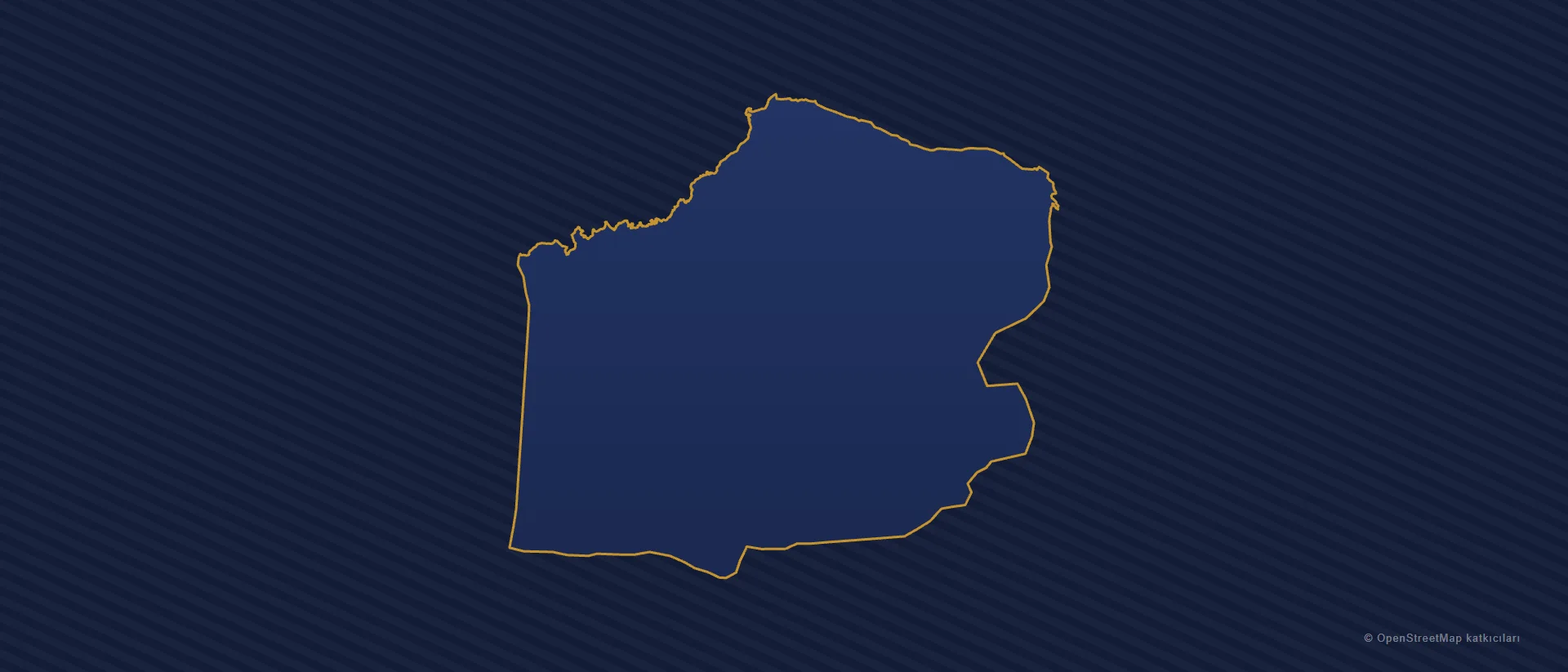 İznik konum haritası (Bursa)