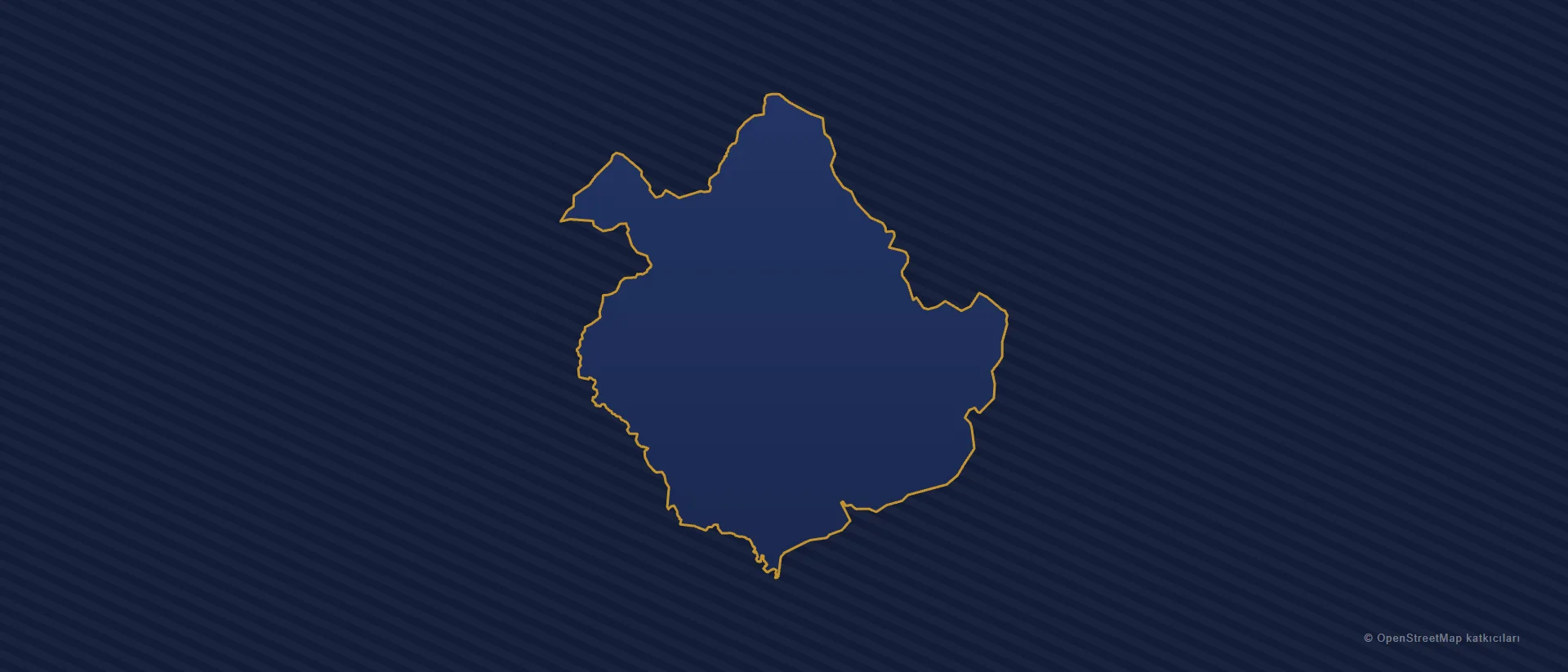 Keles konum haritası (Bursa)