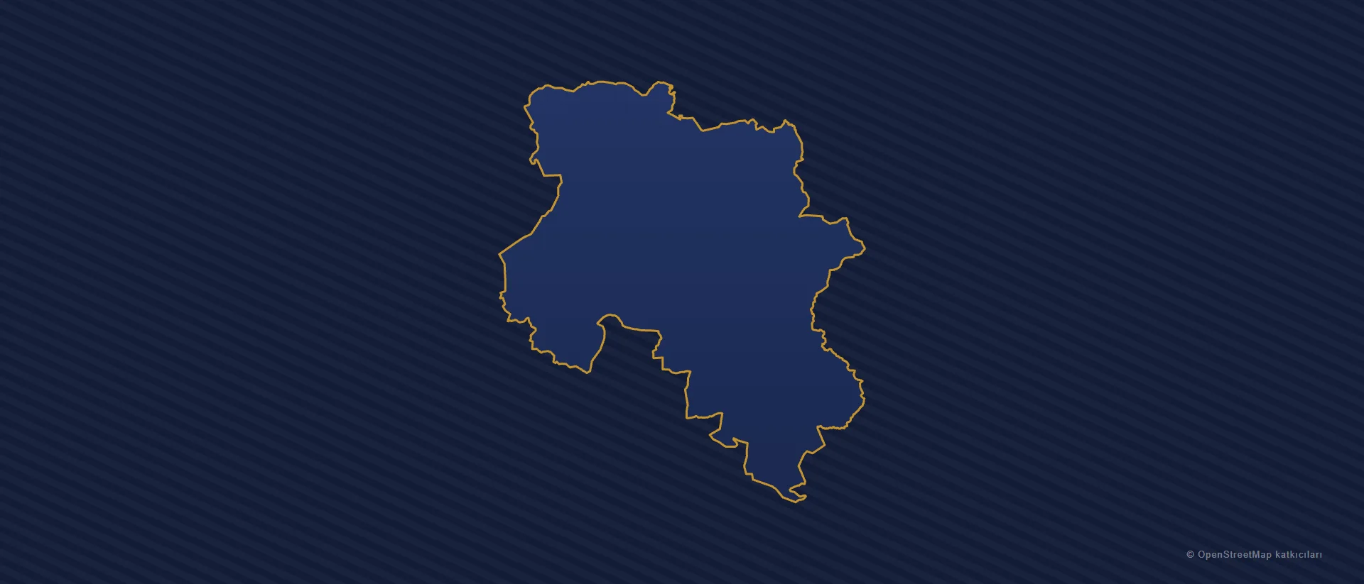 Orhaneli konum haritası (Bursa)