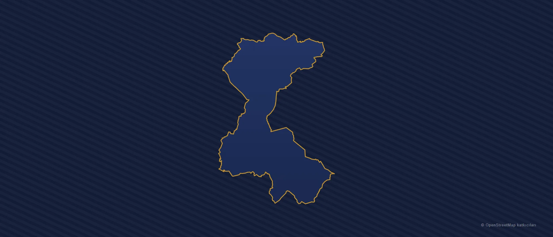 Osmangazi konum haritası (Bursa)