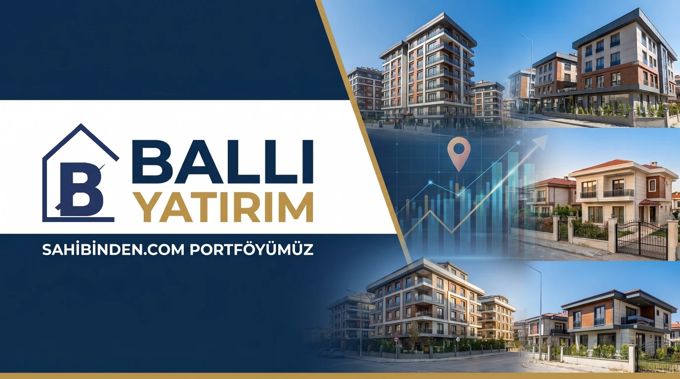 Ballı Yatırım logosu ve konut görsellerinden oluşan tanıtım görseli